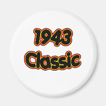 1943 Classic Fridge Magnet