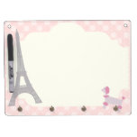 1950's Parisian Poodle Dry-Erase Boards