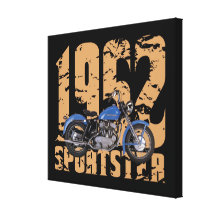 1952 Sportster Gallery Wrapped Canvas