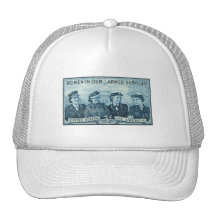 1952 Women in US Armed Services Stamp Trucker Hat