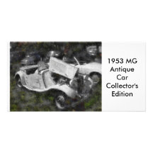 1953 MG PHOTO CARD TEMPLATE