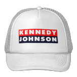 1960 Kennedy Johnson Bumper Sticker Hat