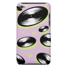 1960s Record Pattern iPod Touch Cases