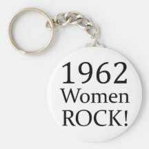 1962 Women Rock Key Chains