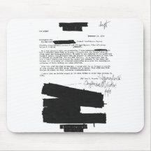 1963 Kennedy memo regarding UFOs Mouse Pads