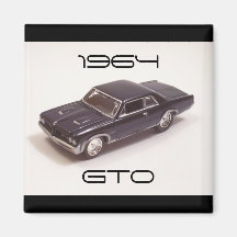 1964 Pontiac GTO Refrigerator Magnets