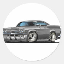 1965-66 Impala Grey Car Stickers