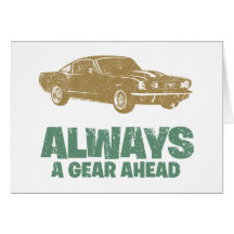 1965 Ford Mustang Fastback Cards