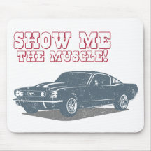 1965 Ford Mustang Fastback Mouse Pad