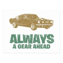 1965 Ford Mustang Fastback Post Cards