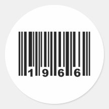 1966 barcode sticker