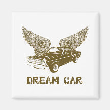 1966 Ford Fairlane GT 427 Refrigerator Magnets