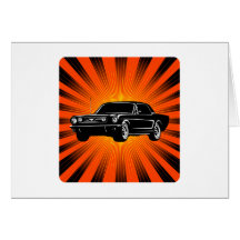 1966 Ford Mustang Coupe Card