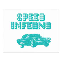 1966 Ford Mustang Coupe Post Card