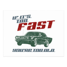 1966 Ford Mustang Coupe Post Cards