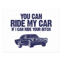 1966 Ford Mustang Coupe Post Cards