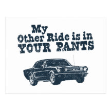 1966 Ford Mustang Coupe Post Cards
