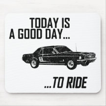 1967 Ford Mustang Coupe Mouse Pad