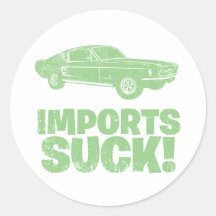 1967 Ford Mustang Fastback Stickers