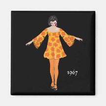 "1967" fridge magnet