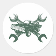 1968 Dodge Hurst Hemi Dart Stickers