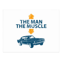 1968 Ford Mustang Coupe Postcard