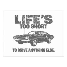 1970 Dodge Hemi Challenger Post Card