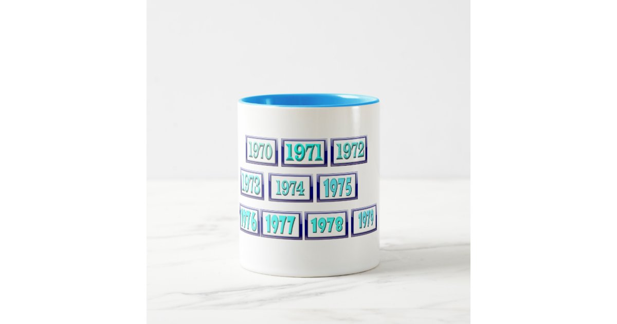 1970 s two tone mug zazzle 1970 s two tone mug zazzle