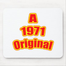 1971 Original Red Mousepads