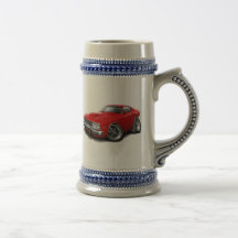 1973-74 Roadrunner Red Car Mug