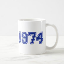 1974 Birthday Mugs
