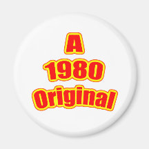 1980 Original Red Magnet