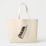 1980s Cellphone Canvas Bags