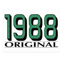 1988 Original Post Card