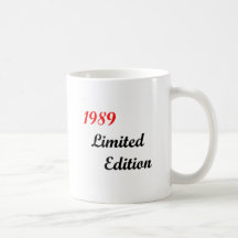 1989 Limited Edition Coffee Mugs