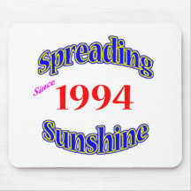 1994 Spreading Sunshine Mousepad