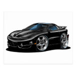 1998-02 Trans Am Black Car Postcards