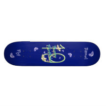 19th Birthday Butterfly Dance Deck Skateboards