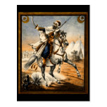 19th C. Arabian Warrior Post Cards