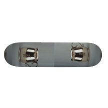 19th century silver creamer, Vienna, Austria Skate Board