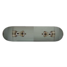 19th century silver pepper box, Paris, France Skate Board