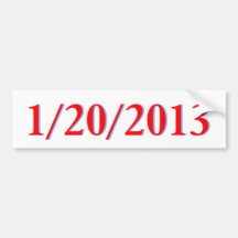 1/20/2013 BUMPER STICKERS