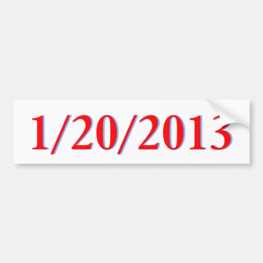 1/20/2013 BUMPER STICKERS