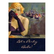 $1.95 Femme Fatale Postcard
