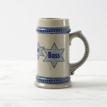 #1 Boss Stein Mugs