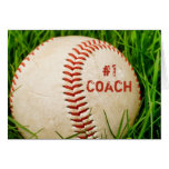 #1 Coach Baseball Card
