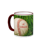 #1 Coach Baseball Mug