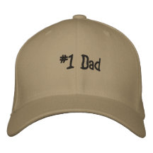 #1 Dad Baseball Cap