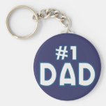 #1 Dad Keychains