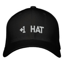 +1 Hat Embroidered Hats